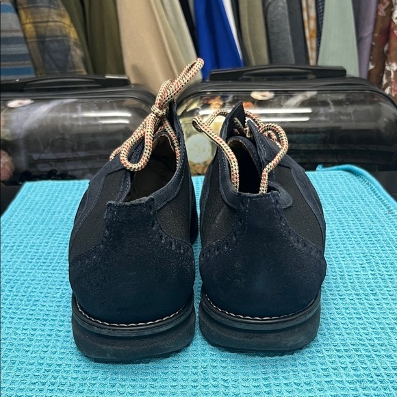Sandro Moscoloni Navy and Black Wing Tip Derby’s